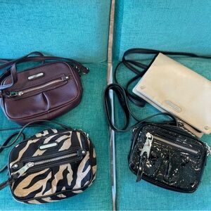 Set of 4 Dana Buchman crossbody bags